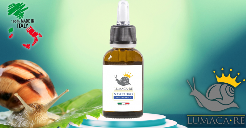LUMACA-RE - Promozione vendita online migliore bava di lumaca pura produzione Italiana
